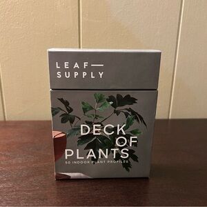 Deck of Plants card set